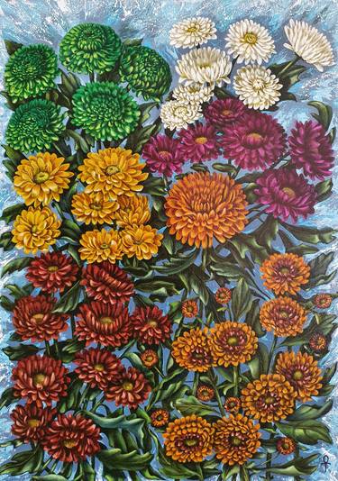 Print of Floral Paintings by Tatyana Orlovetskaya