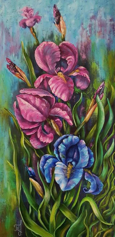 Original Fine Art Floral Paintings by Tatyana Orlovetskaya