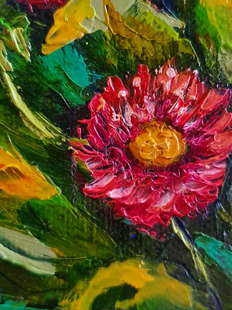 Original Floral Painting by Tatyana Orlovetskaya