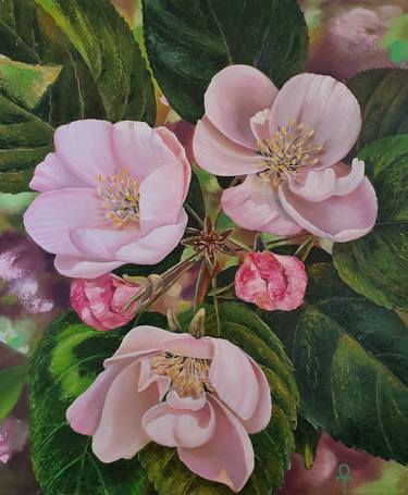 Original Fine Art Floral Paintings by Tatyana Orlovetskaya