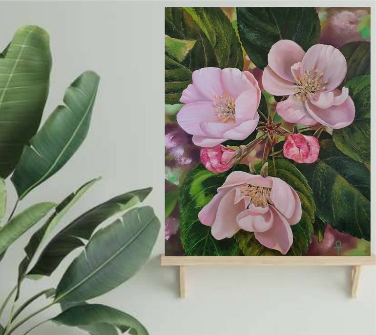 Original Impressionism Floral Painting by Tatyana Orlovetskaya