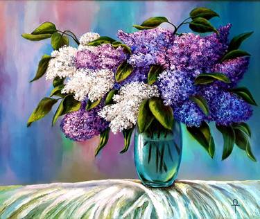 Print of Impressionism Floral Paintings by Tatyana Orlovetskaya