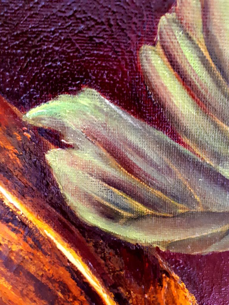 Original Art Deco Still Life Painting by Tatyana Orlovetskaya