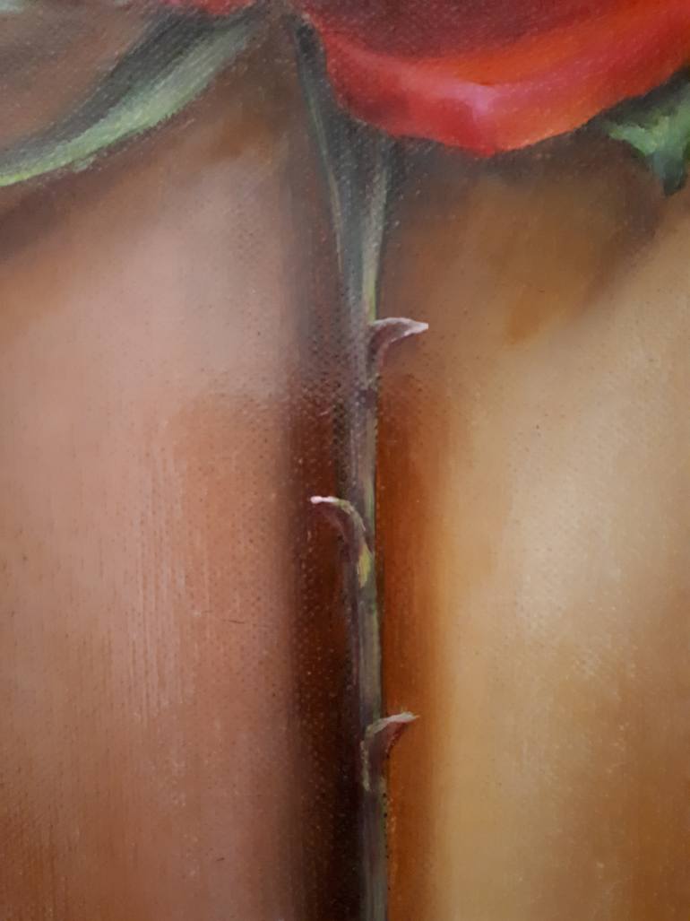 Original Art Deco Erotic Painting by Tatyana Orlovetskaya