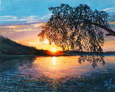 Print of Fine Art Landscape Paintings by Tatyana Orlovetskaya