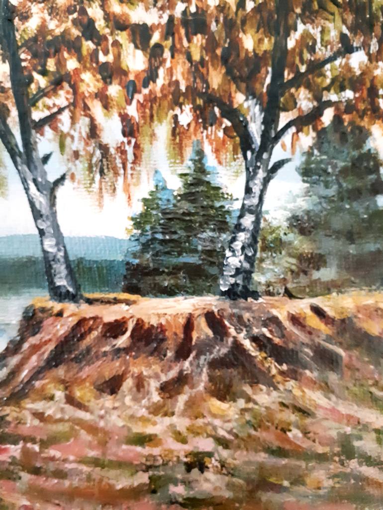Original Landscape Painting by Tatyana Orlovetskaya