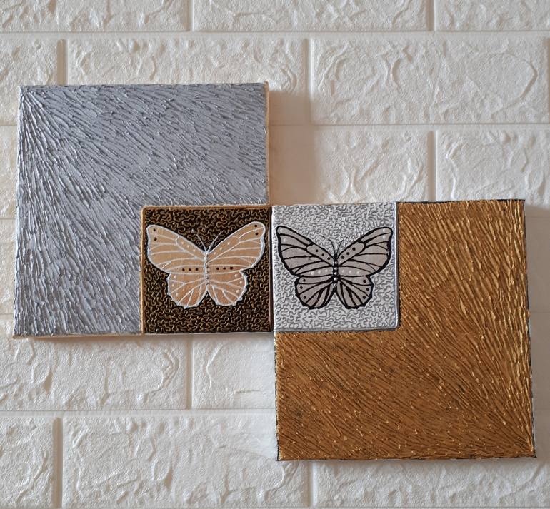 Original Art Deco Animal Paintings by Tatyana Orlovetskaya