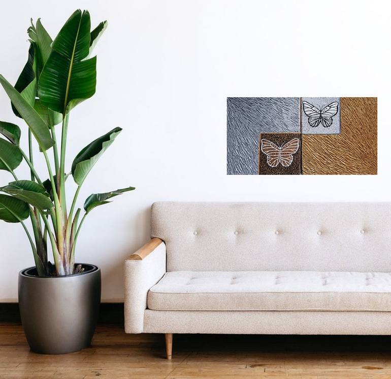 Original Art Deco Animal Painting by Tatyana Orlovetskaya