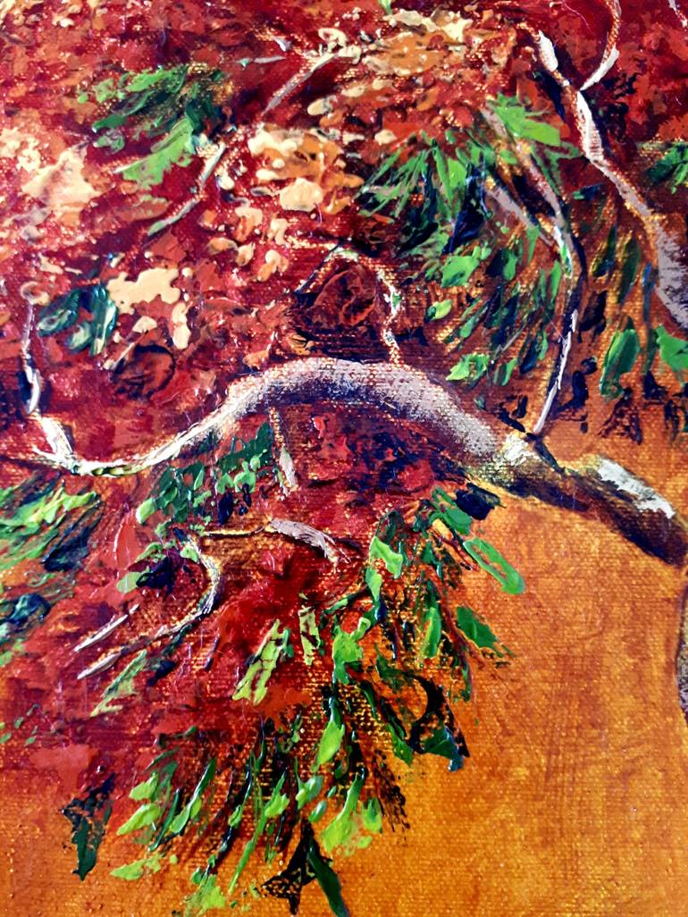 Original Tree Painting by Tatyana Orlovetskaya
