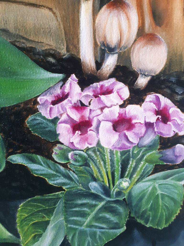 Original Fine Art Floral Painting by Tatyana Orlovetskaya