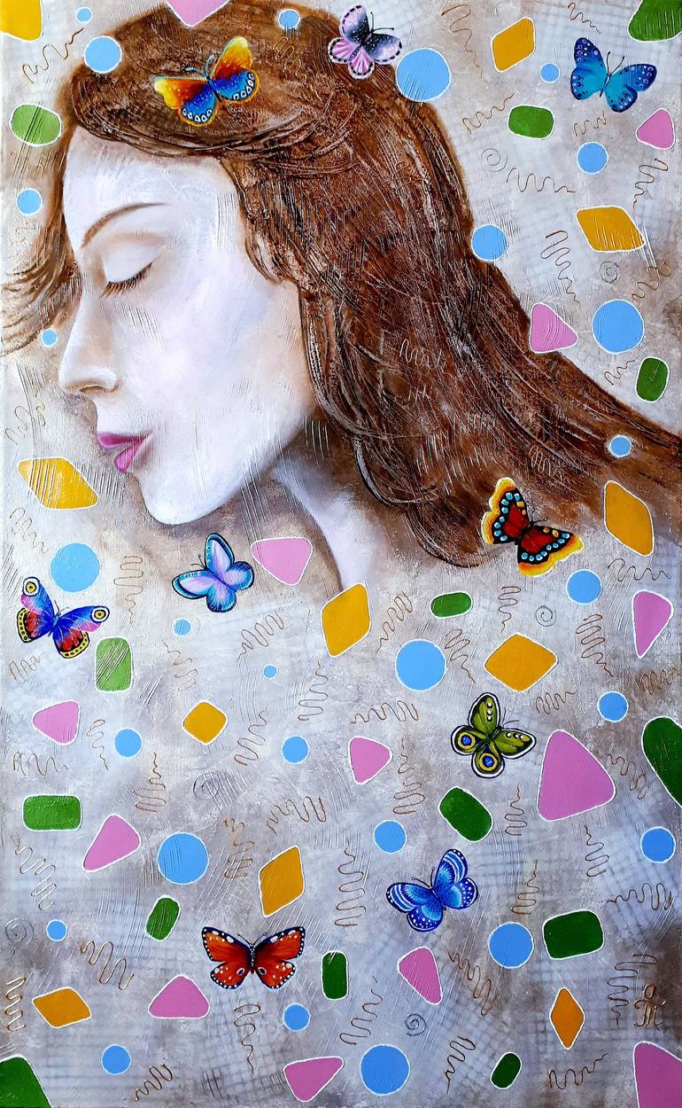 Print of Figurative Portrait Paintings by Tatyana Orlovetskaya