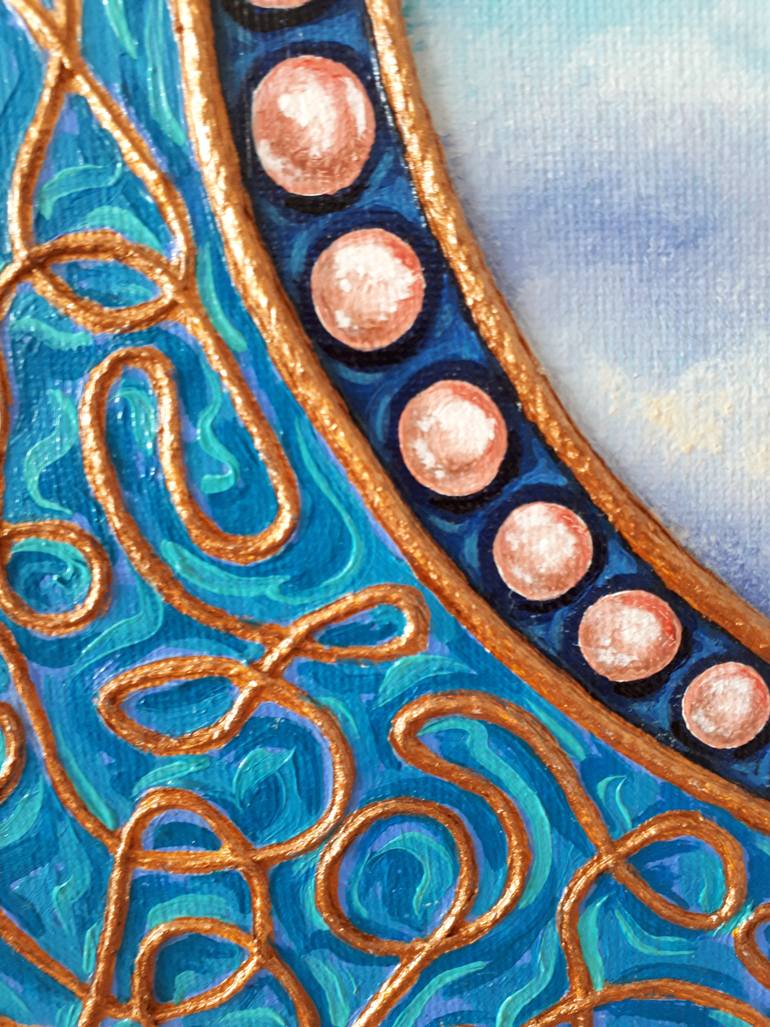 Original Abstract Expressionism Fantasy Painting by Tatyana Orlovetskaya