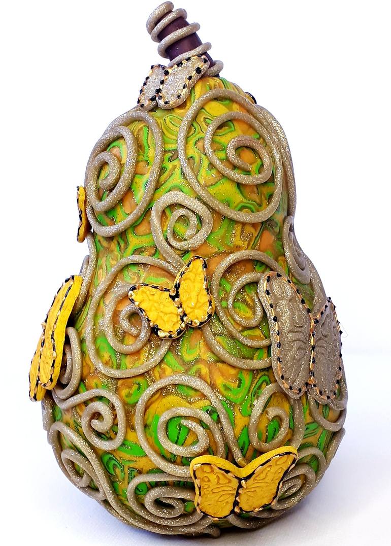 Pear and butterflies - Print