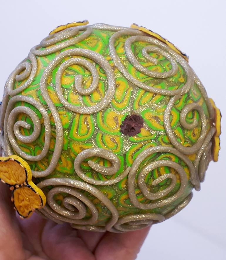 Original Art Deco Still Life Sculpture by Tatyana Orlovetskaya