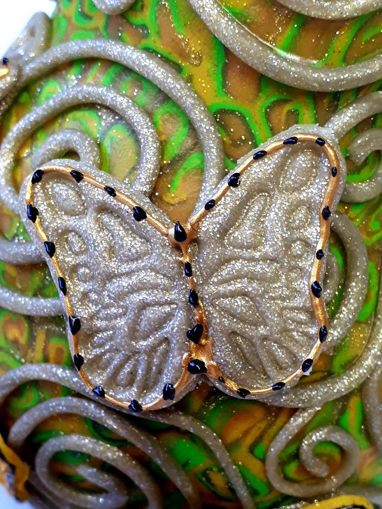 Original Art Deco Still Life Sculpture by Tatyana Orlovetskaya