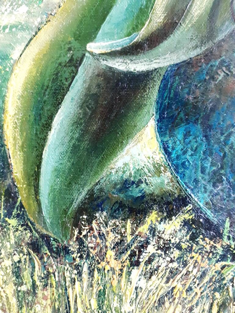 Original Impressionism Floral Painting by Tatyana Orlovetskaya