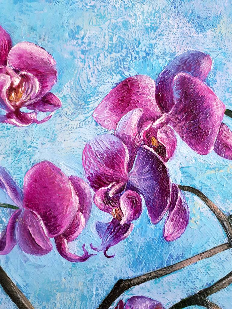 Original Impressionism Floral Painting by Tatyana Orlovetskaya