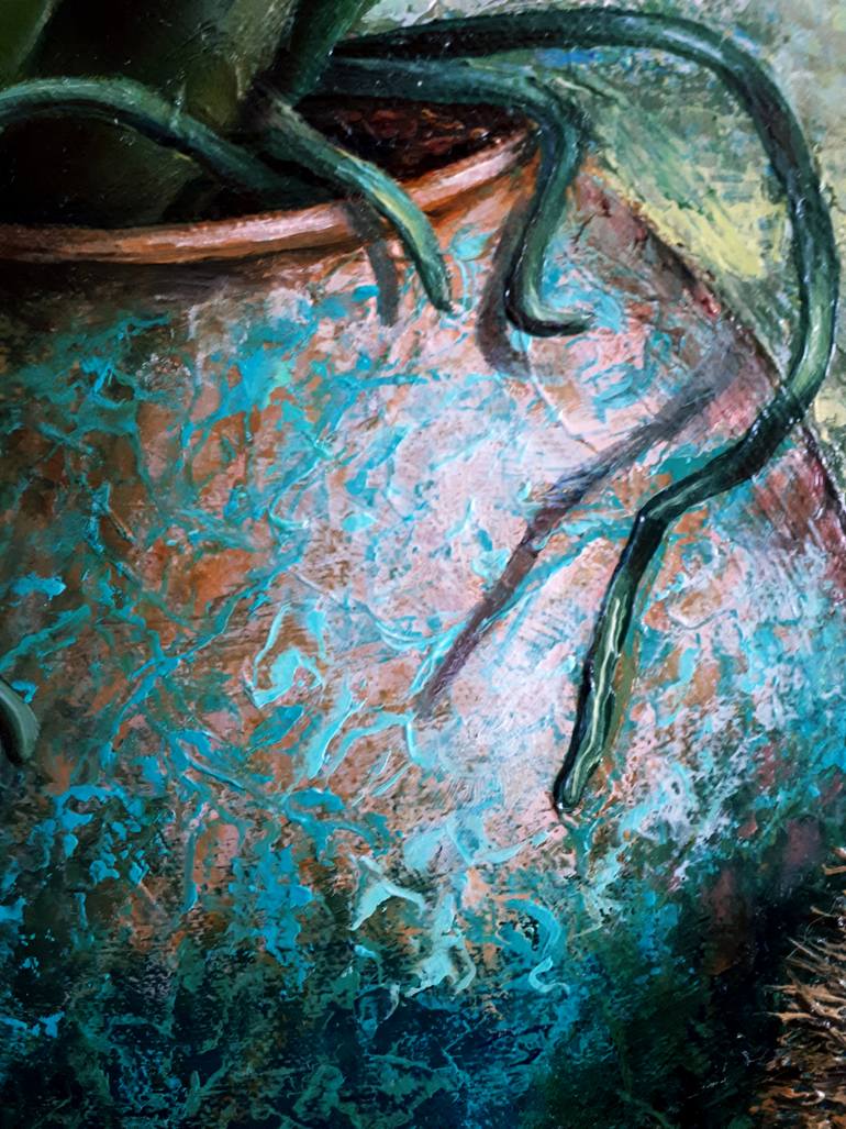 Original Impressionism Floral Painting by Tatyana Orlovetskaya