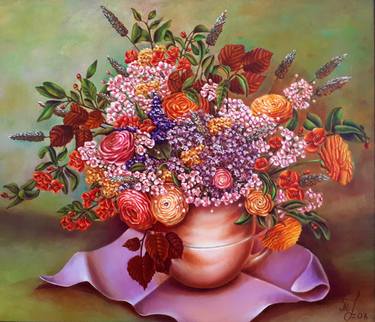 Original Floral Paintings by Tatyana Orlovetskaya