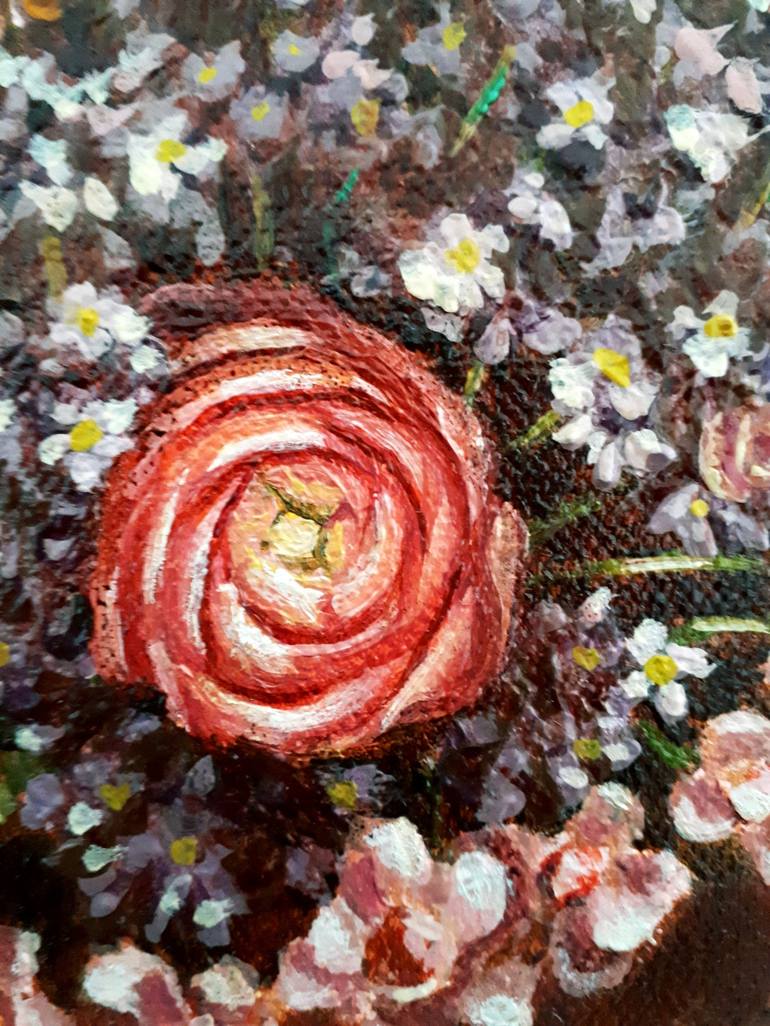 Original Realism Floral Painting by Tatyana Orlovetskaya