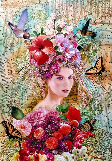 Print of Women Collage by Tatyana Orlovetskaya