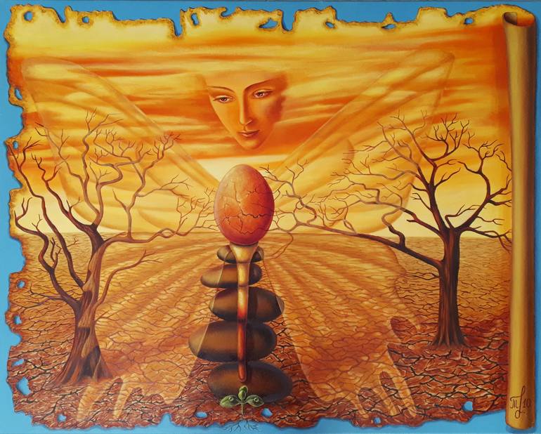 Print of Conceptual Fantasy Paintings by Tatyana Orlovetskaya
