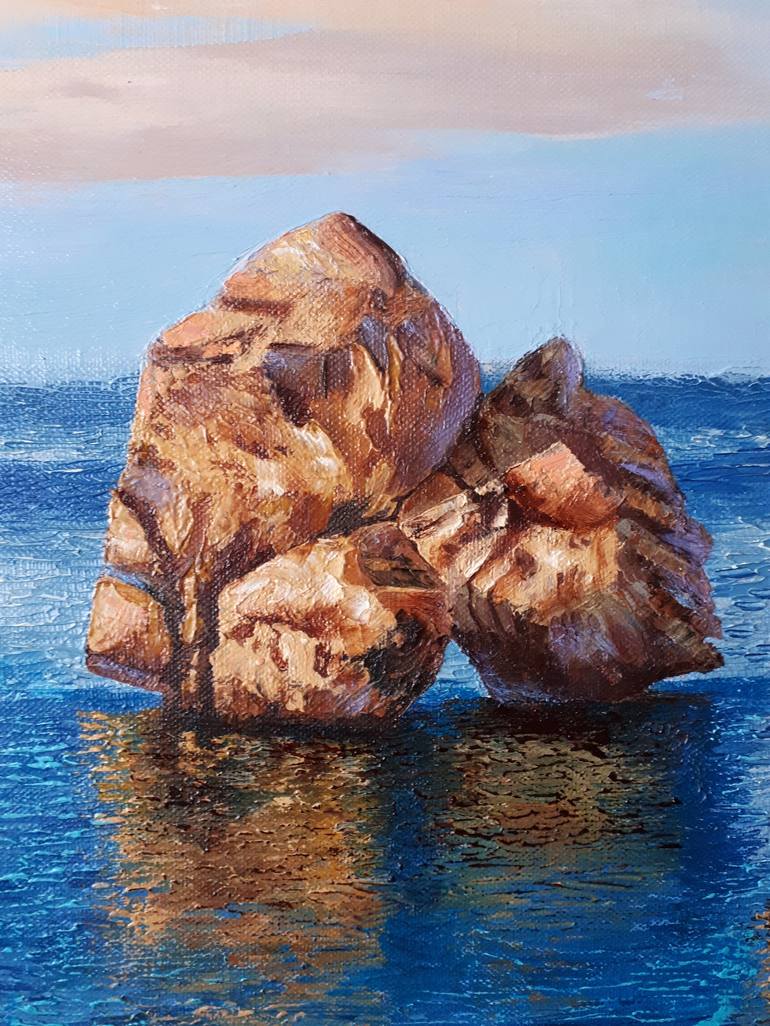 Original Realism Seascape Painting by Tatyana Orlovetskaya