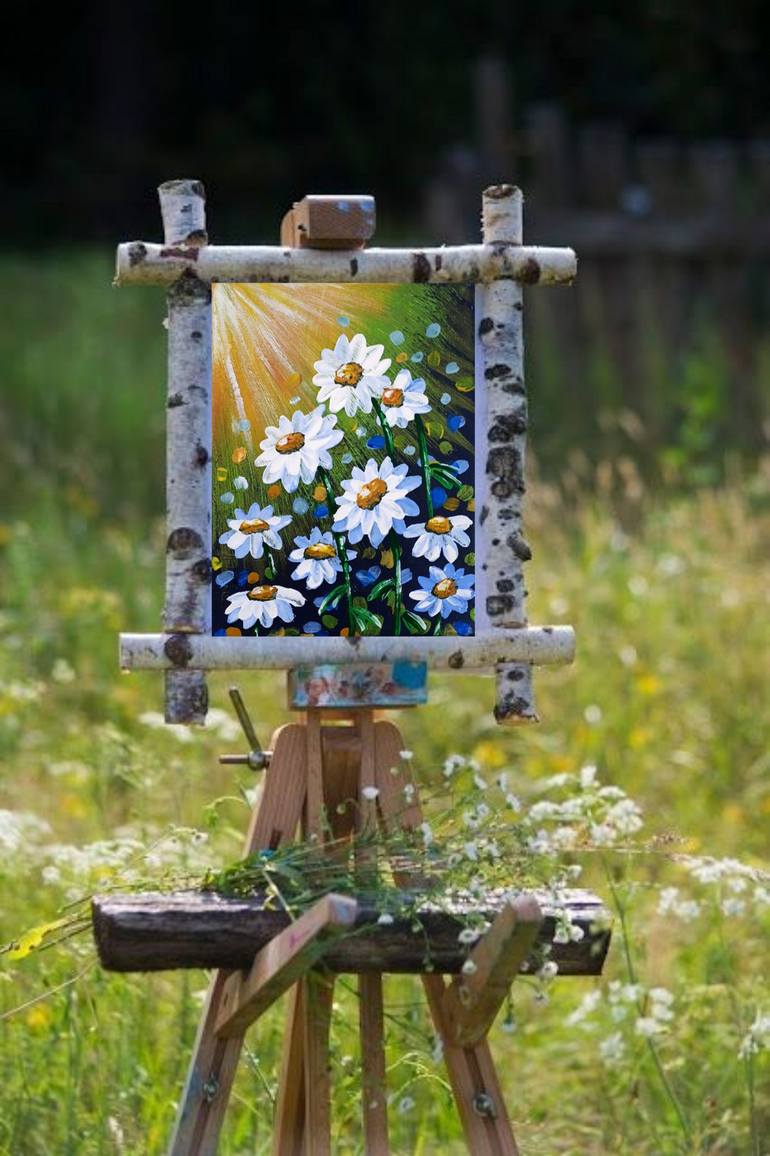 Canvas and Easel, For Yard Decor, Yard Card