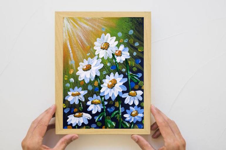 Original Fine Art Floral Painting by Tatyana Orlovetskaya