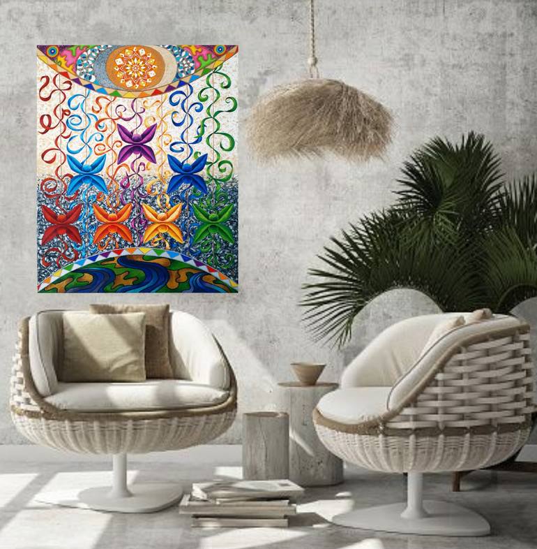 Original Abstract Painting by Tatyana Orlovetskaya