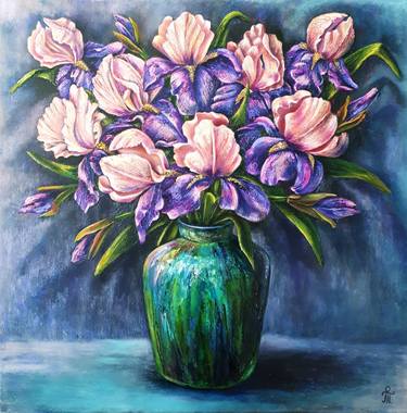 Print of Impressionism Floral Paintings by Tatyana Orlovetskaya