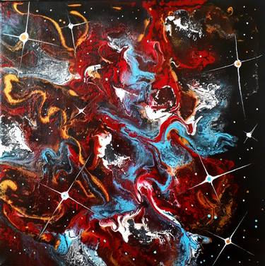 Original Abstract Expressionism Abstract Paintings by Tatyana Orlovetskaya