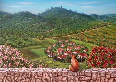 Original Fine Art Landscape Paintings by Tatyana Orlovetskaya