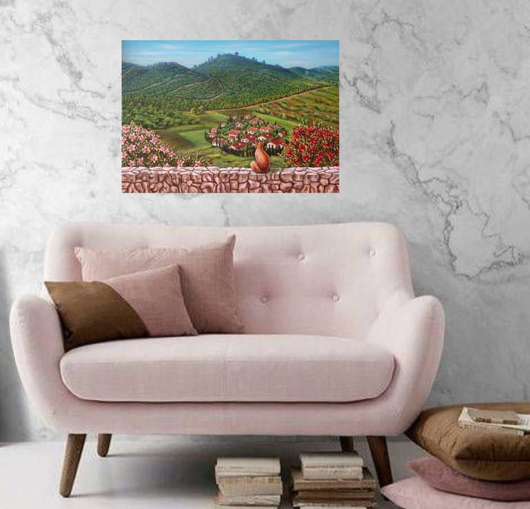 Original Fine Art Landscape Painting by Tatyana Orlovetskaya