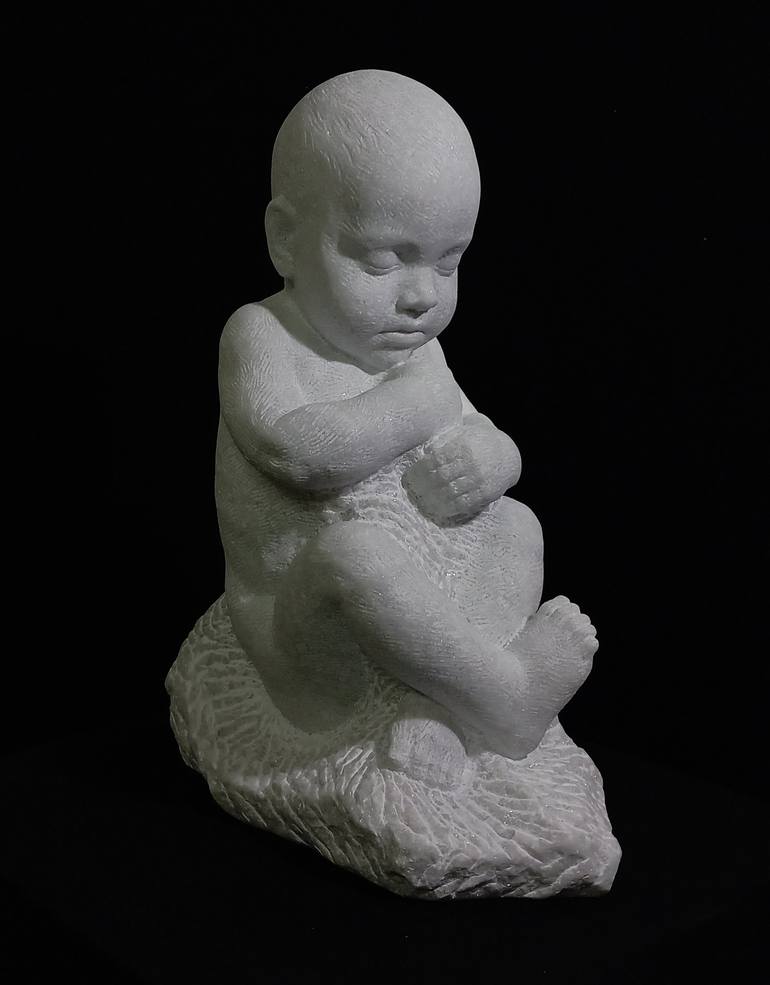 Original Children Sculpture by Milan Stefanov