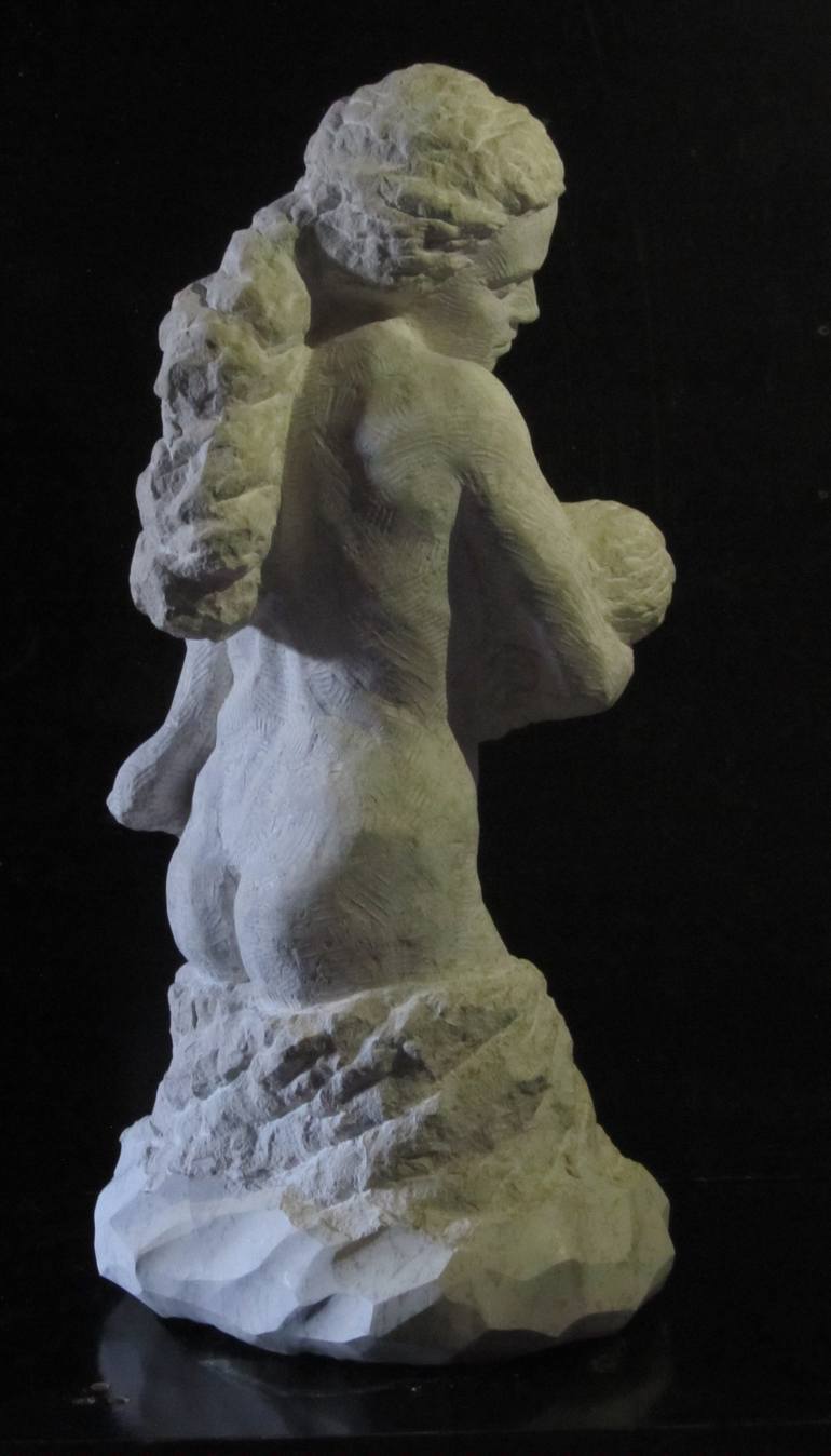 Original Figurative Women Sculpture by Milan Stefanov
