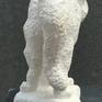 The work is handmade from snow-white Bulgarian limestone. Author's work of the Bulgarian sculptor Milan Stefanov.
