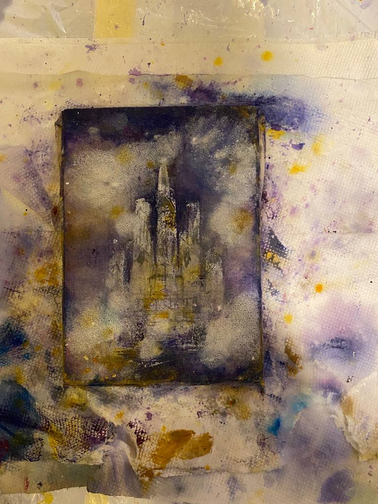 Original Expressionism Religion Painting by Shane Coffey