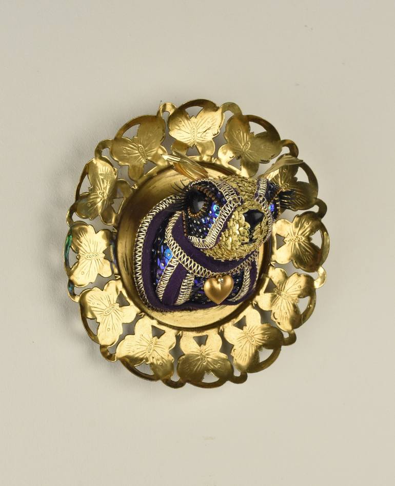 Original Folk Animal Sculpture by Emily Maddigan