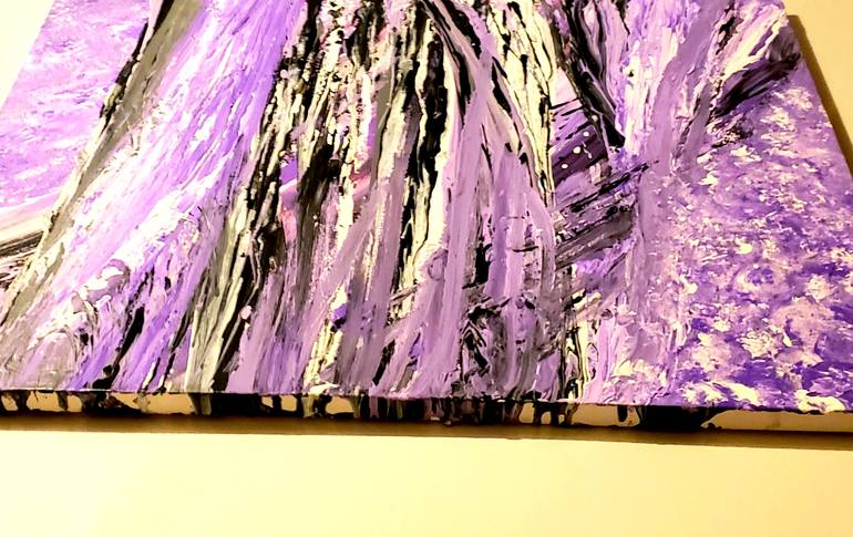 Original Abstract Family Painting by Lynne Logan
