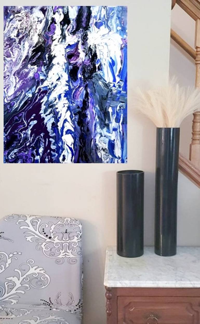 Original Abstract Painting by Lynne Logan