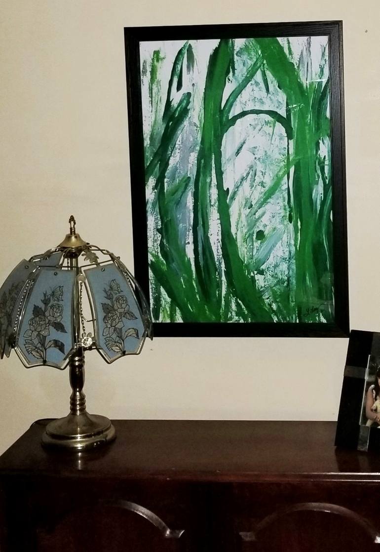 Original Abstract Expressionism Abstract Printmaking by Lynne Logan