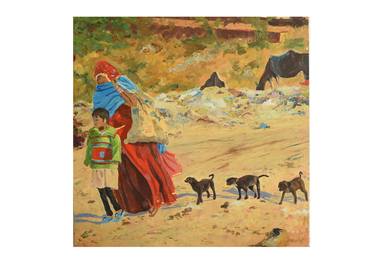 Print of Rural life Paintings by Sachika Goel