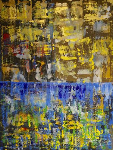 Original Abstract Paintings by J Leopold