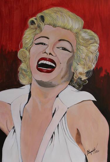 Original Expressionism Pop Culture/Celebrity Paintings by J Leopold