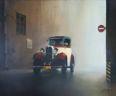 Print of Automobile Paintings by andrzej piecha