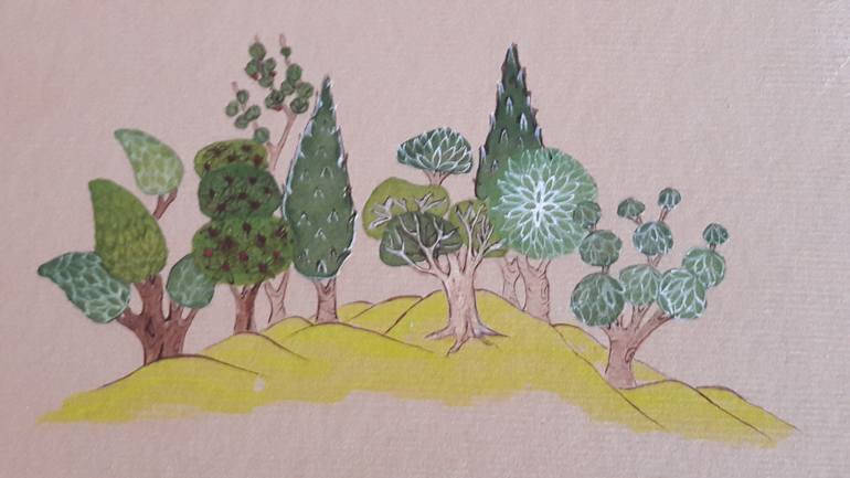 The Secret Garden Vol 2 Painting by Studio D'Arte | Saatchi Art