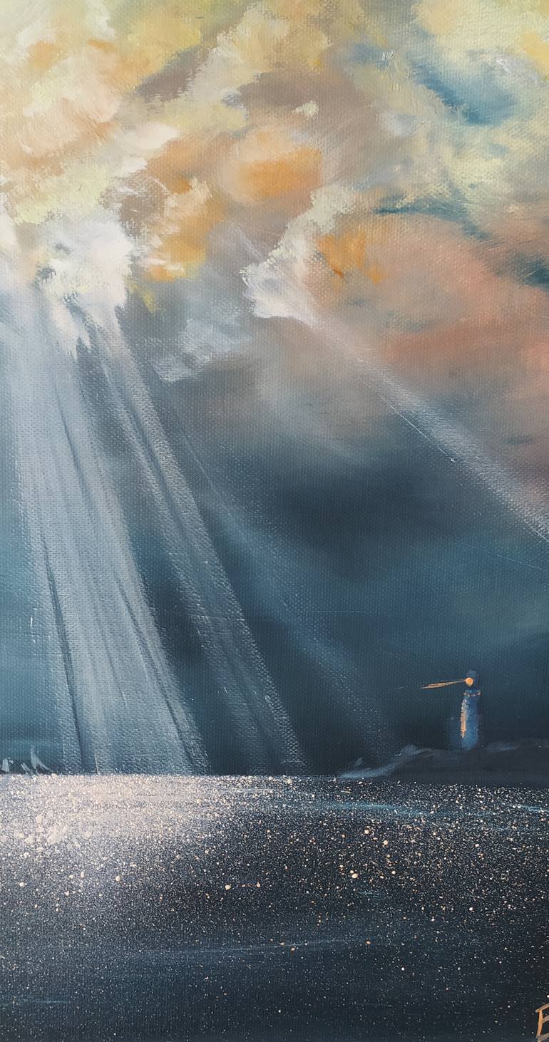 Original Impressionism Seascape Painting by Veselka Encheva