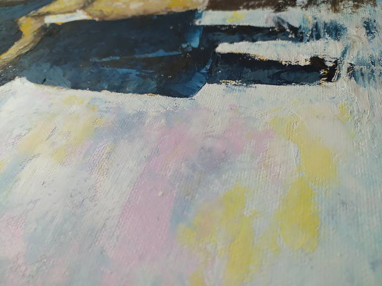 Original Impressionism Love Painting by Veselka Encheva