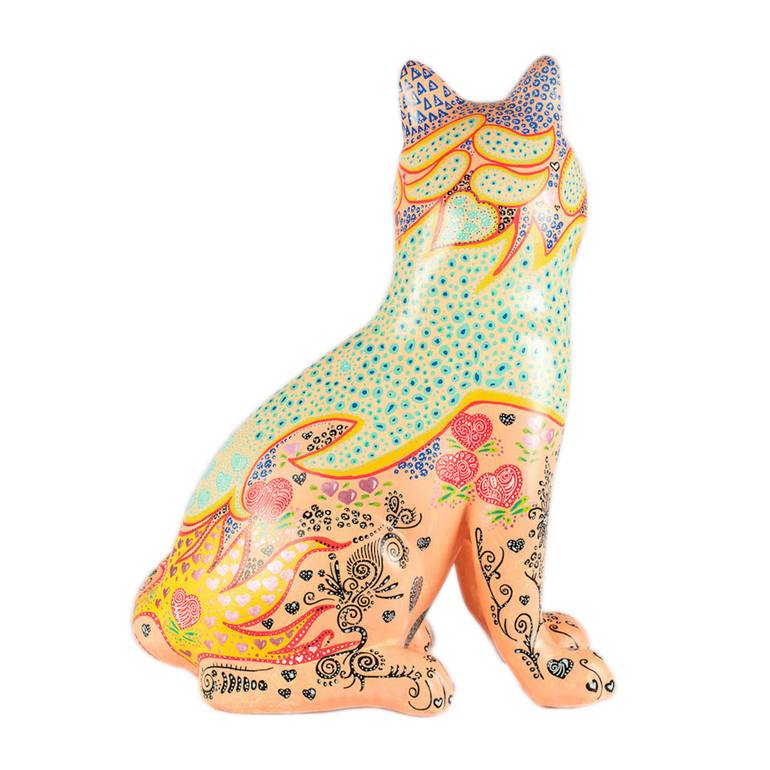 Original Abstract Animal Sculpture by Dog Art